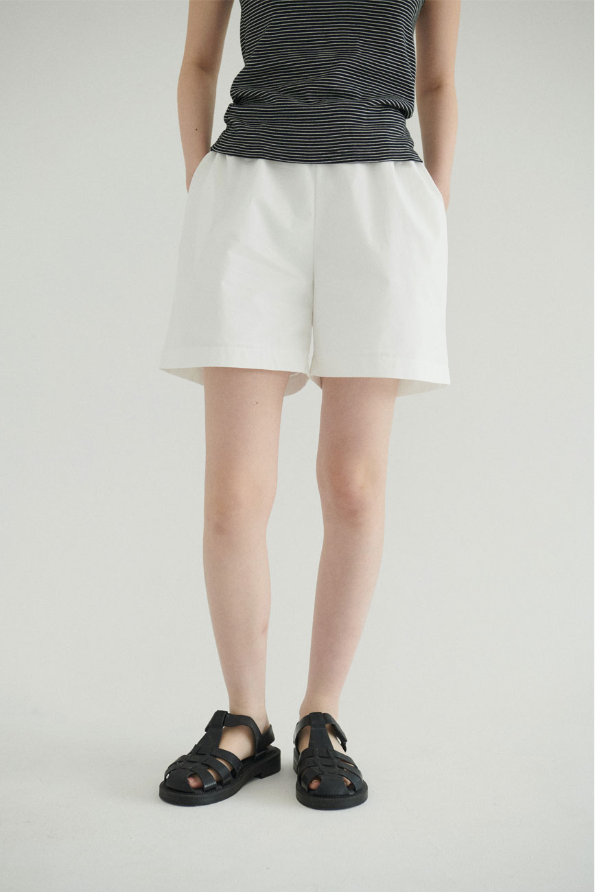 [RE] Cotton Banding Shorts (White)